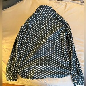 Goodfellow & Co Midnight Blue Floral Shirt